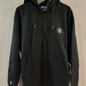 Grateful Dead Black Zip-Up Hoodie